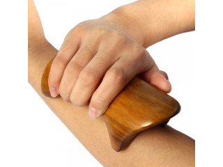 Dispozitiv masaj Caine din lemn de camfor (cod R49)