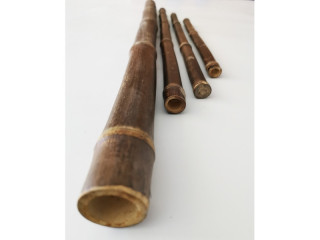Set bete bambus pentru masaj, negru (cod R75-2)