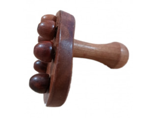Dispozitiv din lemn pentru masaj anticelulitic si presopunctura (cod R129S)