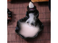suport-conuri-parfumate-ceramica-floare-de-lotus-si-frunze-de-lotus-maro-cod-f110l-small-0
