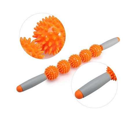roller-masaj-stick-cu-5-bile-zimtate-portocalii-cod-r121-big-0
